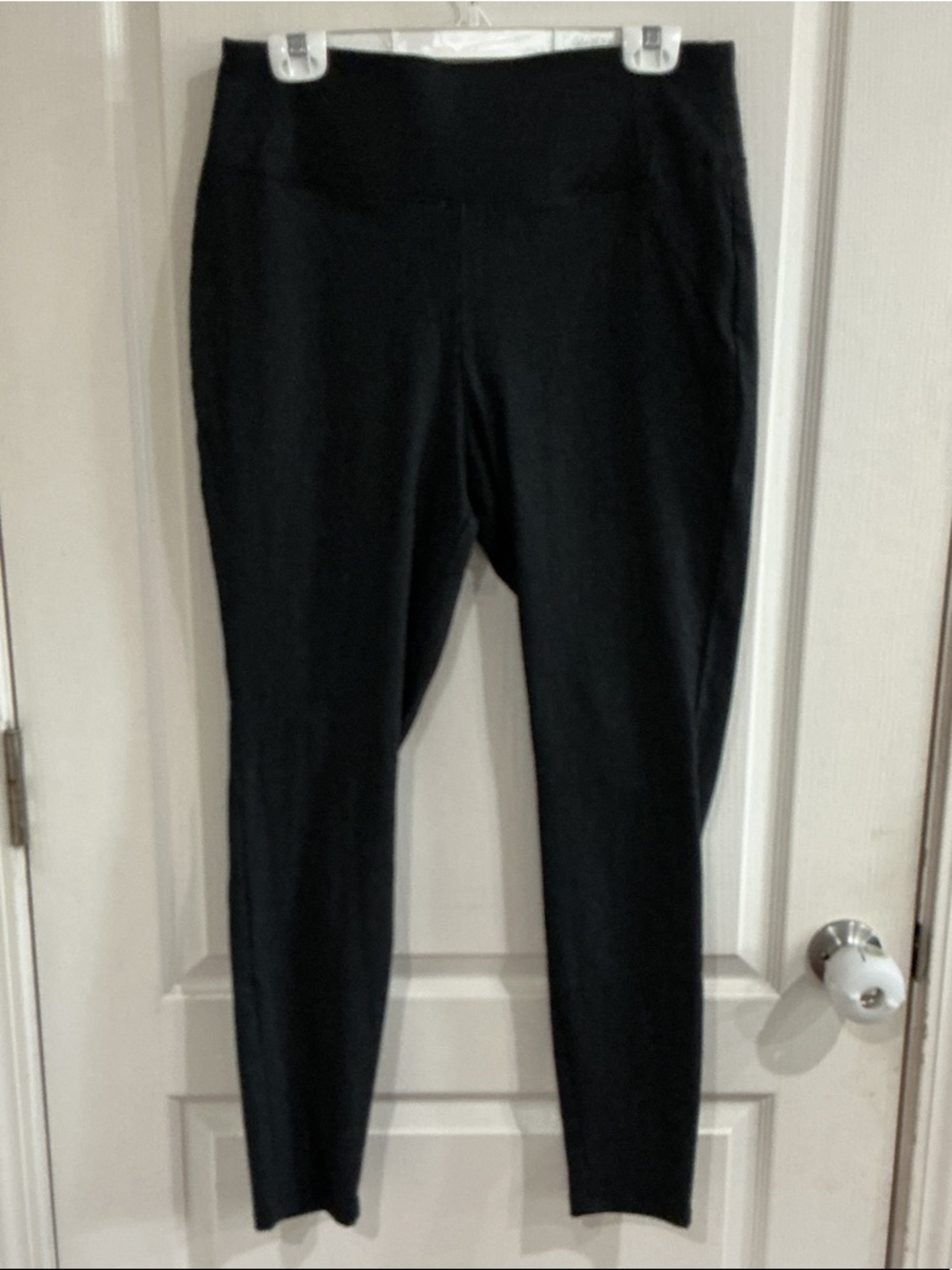 Worthington Black High-Rise Ponte Leggings